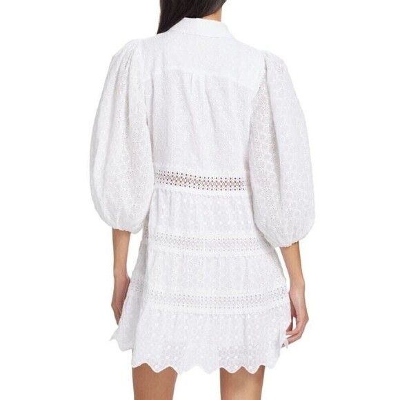 ALICE + OLIVIA Blakesley Jacquard Mini Dress Size 2 - Picture 2 of 9